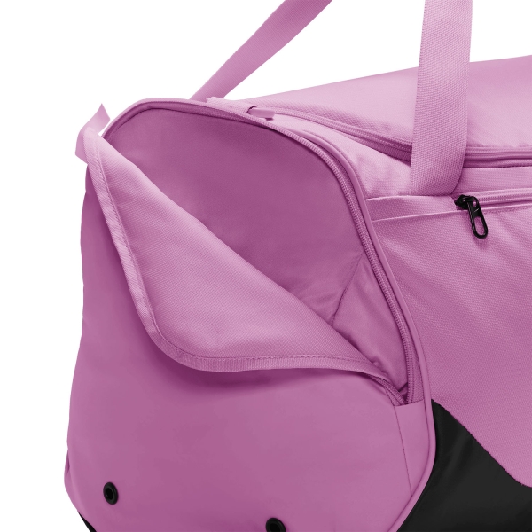 Nike Brasilia Medium Duffle - Light Magenta/Black/White