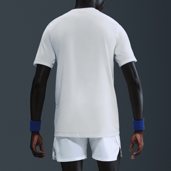 Nike Court Dri-FIT T-Shirt - Sail/Sapphire