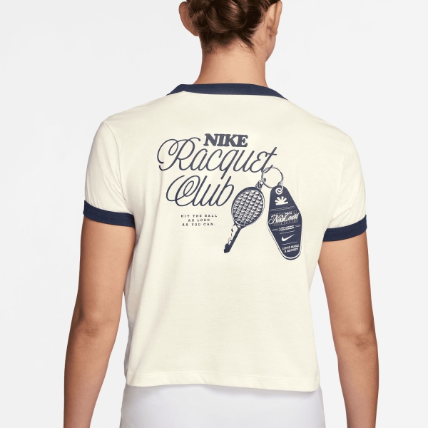 Nike Heritage Camiseta - Sail/Midnight Navy