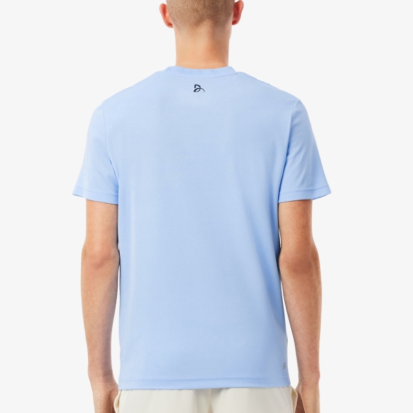 Lacoste X Novak Djokovic Ultra-Dry T-Shirt - Bleu Pastel