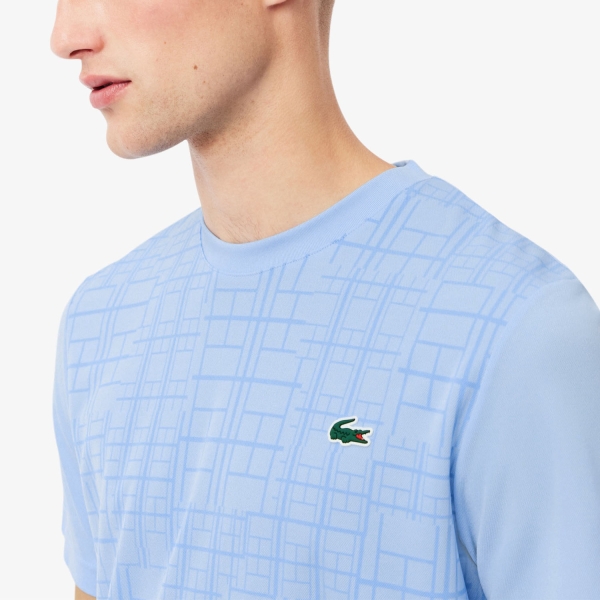 Lacoste X Novak Djokovic Ultra-Dry T-Shirt - Bleu Pastel