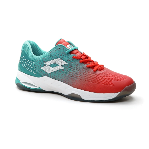 Lotto Superrapida 100 - Grenadine Red/All White/Blue Bird