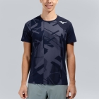 Mizuno Daybreakers Graphic T-Shirt - Odyssey Gray