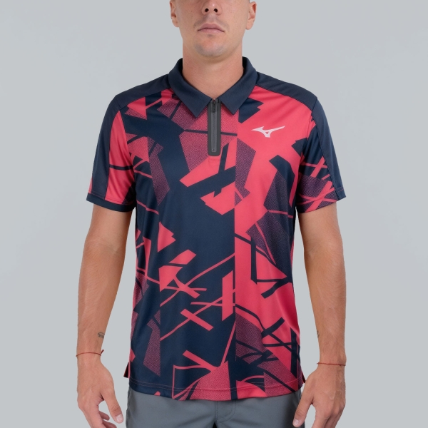 Polo Tenis Hombre Mizuno Daybreakers Shadow Polo  Vibrant Red 62GAC50266