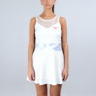 Mizuno Daybreakers Vestido - White/Icelandic Blue