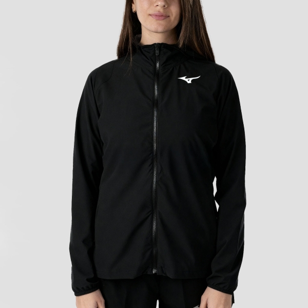Tennis Women's Jackets Mizuno Frontier Shadow Jacket  Black 62GEC20209