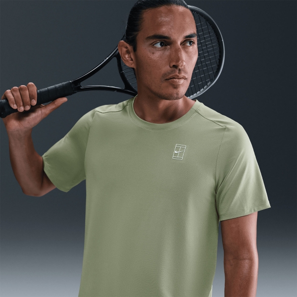 Nike Court Advantage Dri-FIT T-Shirt - Oil Green