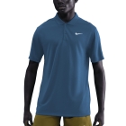 Nike Dri-FIT Solid Logo Polo - Blue Force/White