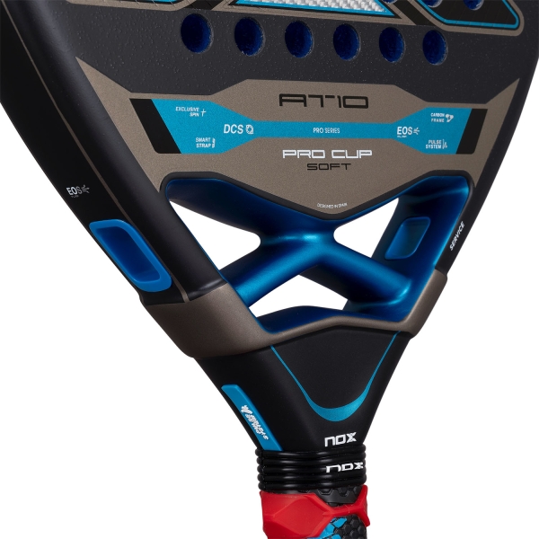 NOX AT10 Pro Cup Soft Padel - Black/Blue