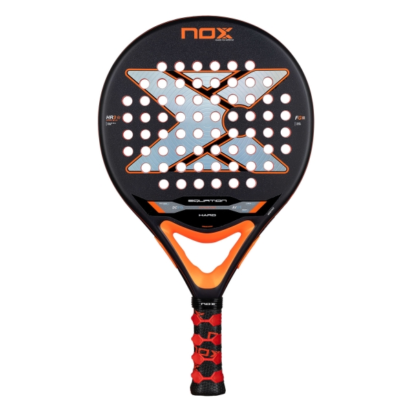 NOX Advanced Padel Racket NOX Equation Hard Advanced Padel  Black/Fluo Orange PEQUADV26