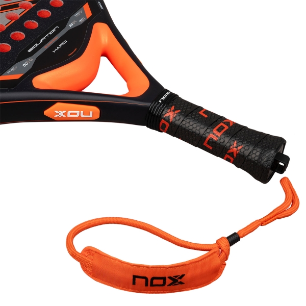 NOX Equation Hard Advanced Padel - Black/Fluo Orange