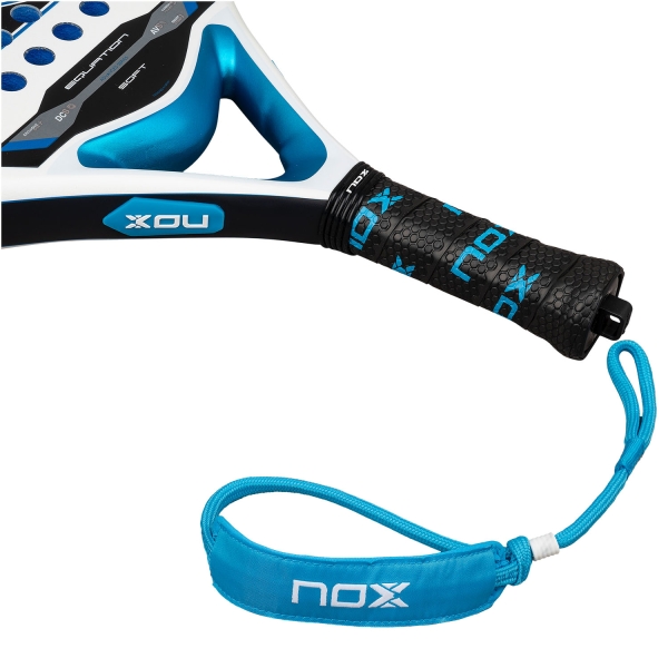 NOX Equation Soft Advanced Padel - White/Blue