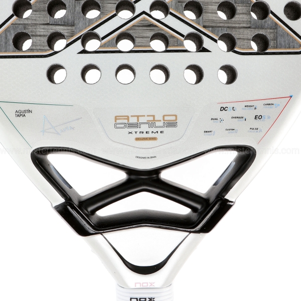 NOX AT10 Genius 12K Alum XTREME SMU Italy Edition Padel - White/Black