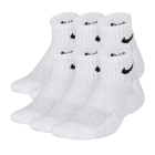 Nike Everyday x 6 Socks Junior - White/Black