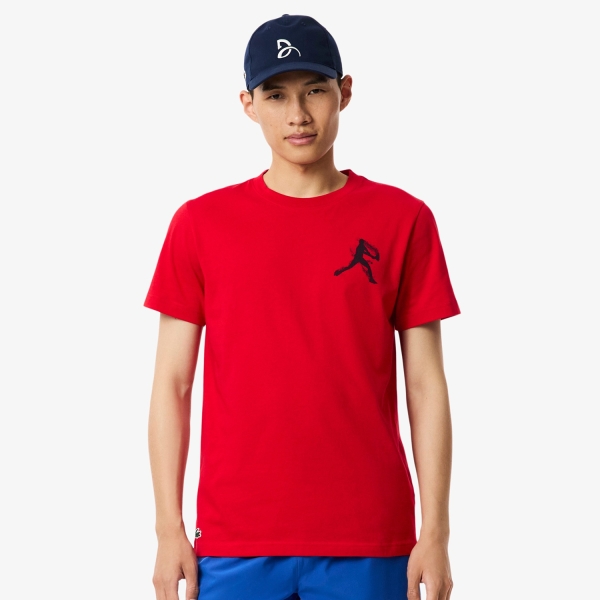 Lacoste X Novak Djokovic Set  Rouge/Bleu Marine TH1044528
