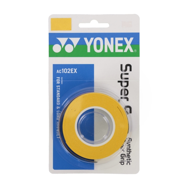 Overgrip Yonex Super Grap Overgrip x 3  Yellow 5027000G