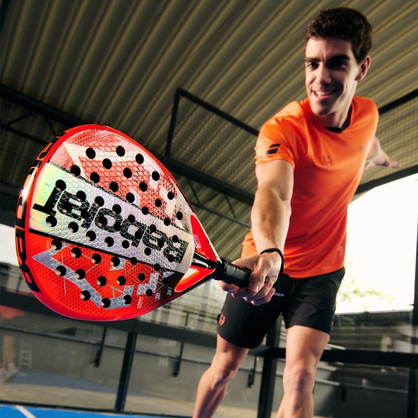 Babolat Viper Juan Lebrón 3.0 Padel - Fluo Orange/Black