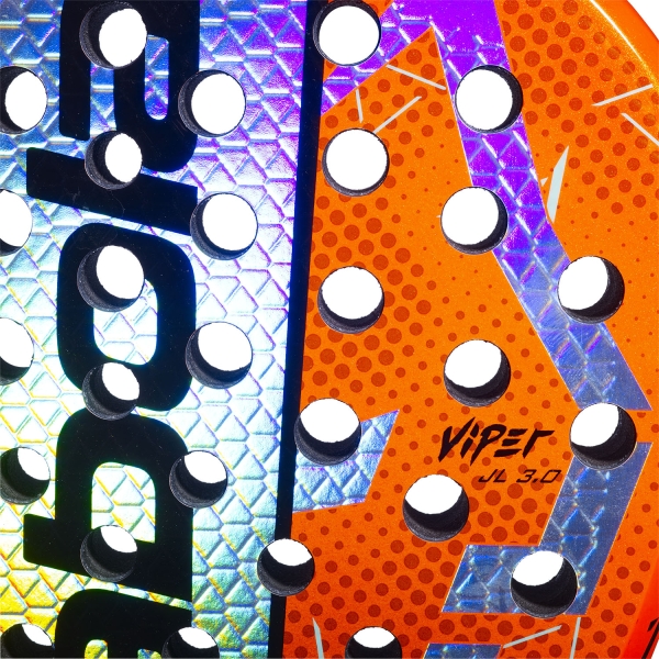 Babolat Viper Juan Lebrón 3.0 Padel - Fluo Orange/Black