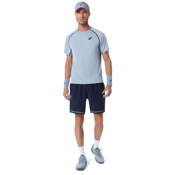 ASICS Match Pro T-Shirt - Grey Blue