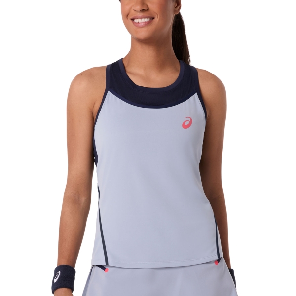  ASICS Match Top  Grey Blue 2042A435400