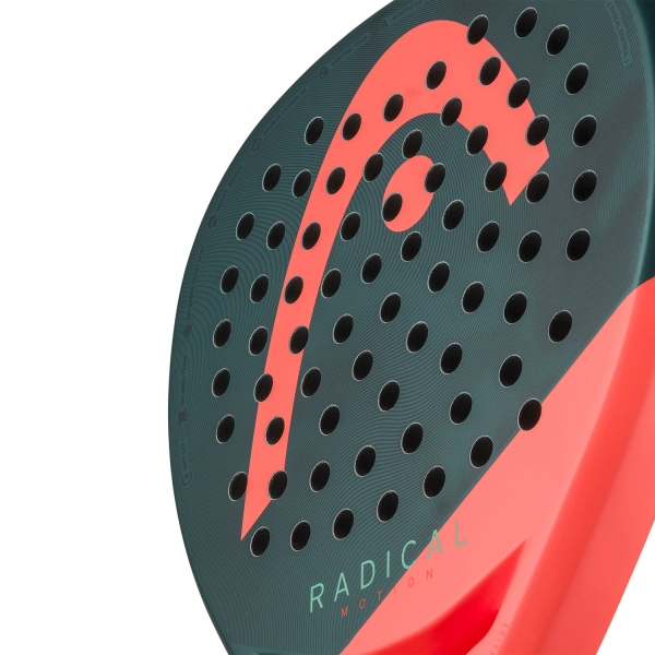 HEAD Radical Motion 2026 Padel - Green/Red