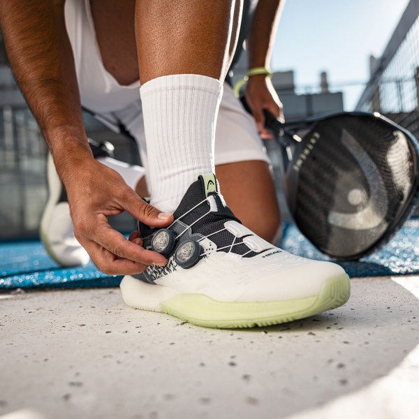 HEAD Motion Pro 1.5 BOA Padel - White/Blueberry