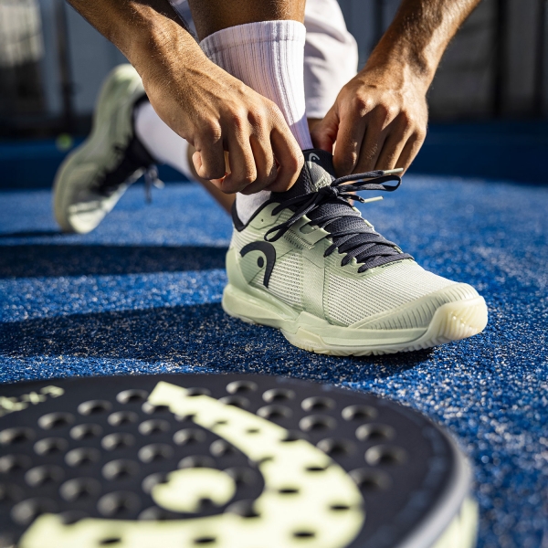 HEAD Sprint Pro 4.0 Padel - Cantaloupe Green/Blueberry