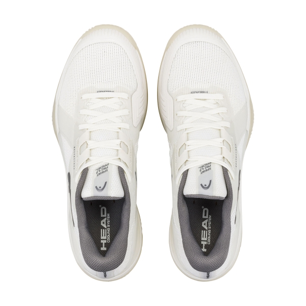 HEAD Sprint Pro 4.0 Padel - Chalk White/Dark Grey