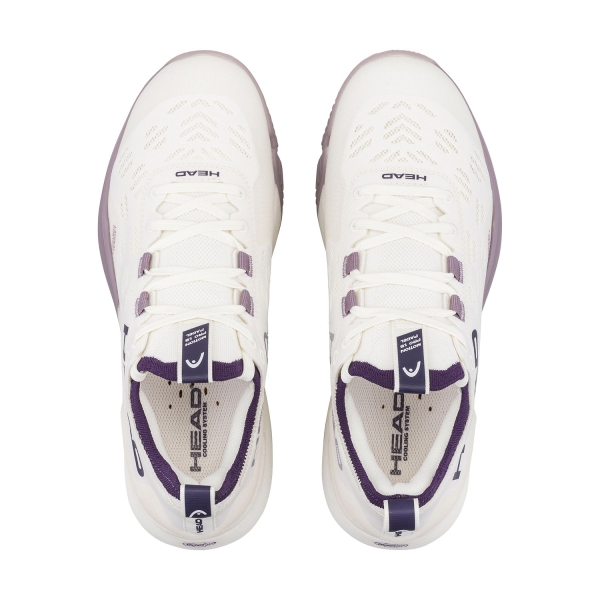 HEAD Motion Pro 1.5 Padel - Chalk White/Purple Night