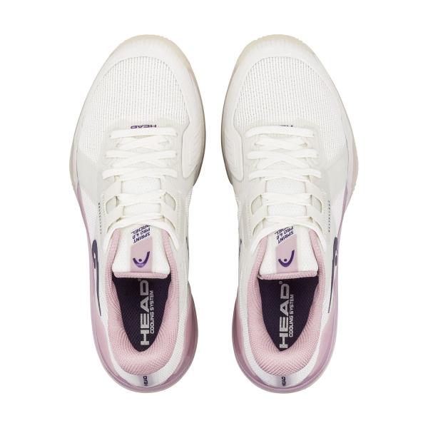 HEAD Sprint Pro 4.0 Padel - Chalk White/English Rose