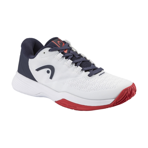 Scarpe Tennis Junior HEAD Revolt Pro 5.0 Bambini  White/Navy 275266 WHNV