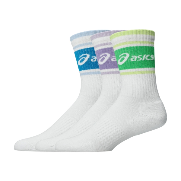 ASICS AEG Logo Crew x 3 Socks - Dark Neptune/Midnight/Morganite