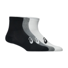ASICS AEG Quarter x 3 Socks - Multi