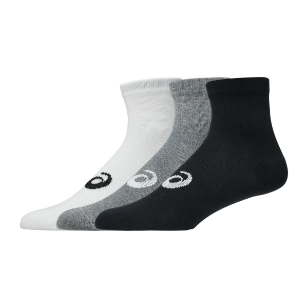 ASICS AEG Quarter x 3 Socks - Multi