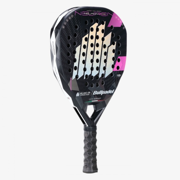 Bullpadel Neuron 02 Edge Milano Padel - Black/White/Fuchsia