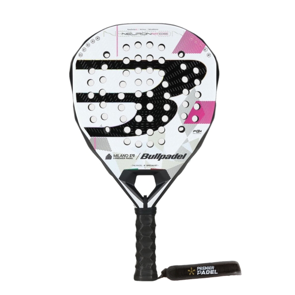 Bullpadel Neuron 02 Edge Milano Padel - Black/White/Fuchsia