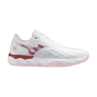 Mizuno Wave Enforce Court Clay - White/Pinkesque/Barbados Cherry