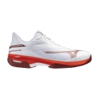 Mizuno Wave Exceed Court Clay - Fiery Red/White/Sun Dried Tomato Mizuno Wave Exceed Court Clay - Fiery Red/White/Sun Dried Tomato
