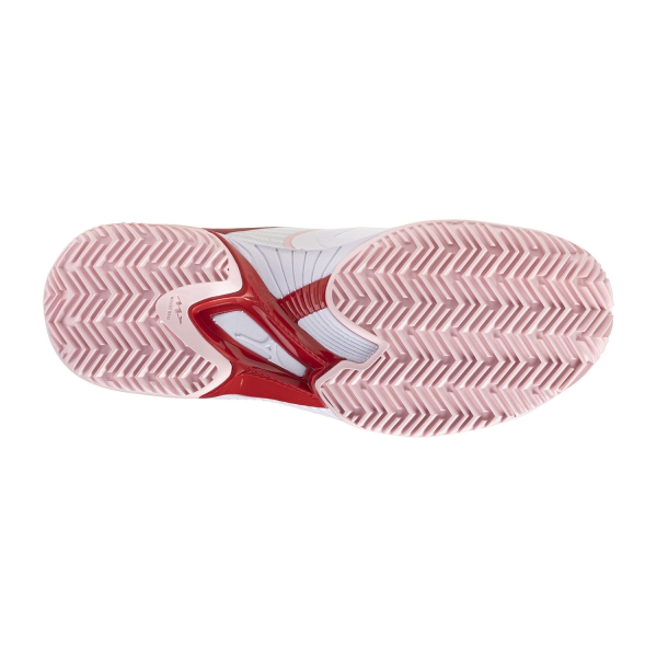 Mizuno Wave Exceed Court Clay - White/Pinkesque/Barbados Cherry