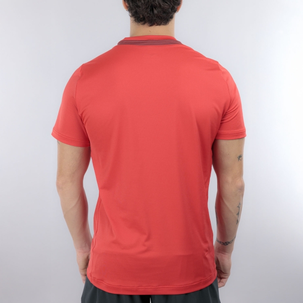 Mizuno Logo Maglietta - Fierry Red