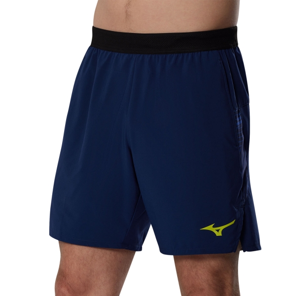 Pantaloncini Tennis Uomo Mizuno Stragazer 7in Pantaloncini  Estate Blue 62GBD00112