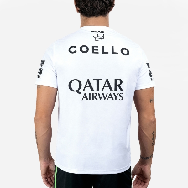 HEAD Arturo Coello SMU T-Shirt - White