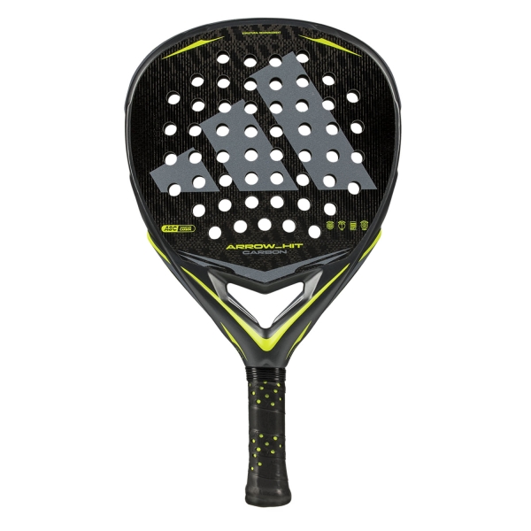 adidas Arrow HIT Padel Racket adidas Arrow HIT Carbon Padel Anthracite/Silver AR2AA4U01