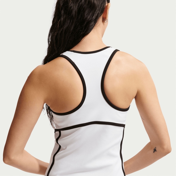 Nike Court Dri-FIT Advantage Vestito - White/Black