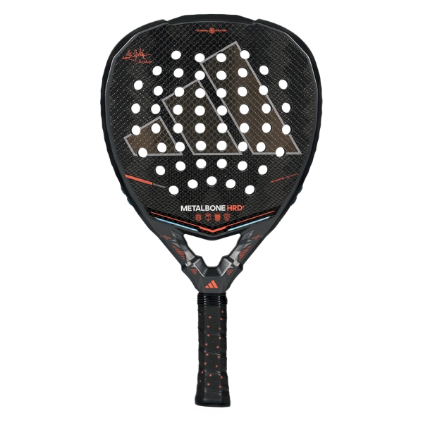 adidas Metalbone Padel Racket adidas Metalbone HRD+ 2026 Padel Black/Red AR1AA9U37
