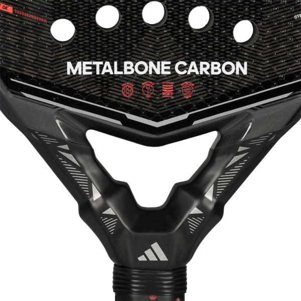 adidas Metalbone Carbon 2026 Padel - Black/Red
