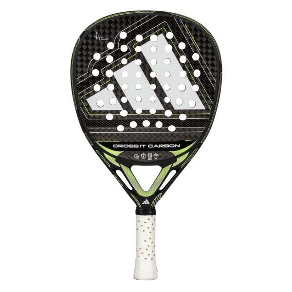 Racchetta Padel adidas Cross IT adidas Cross IT Carbon Padel  Black/Lime AR2AA5U30
