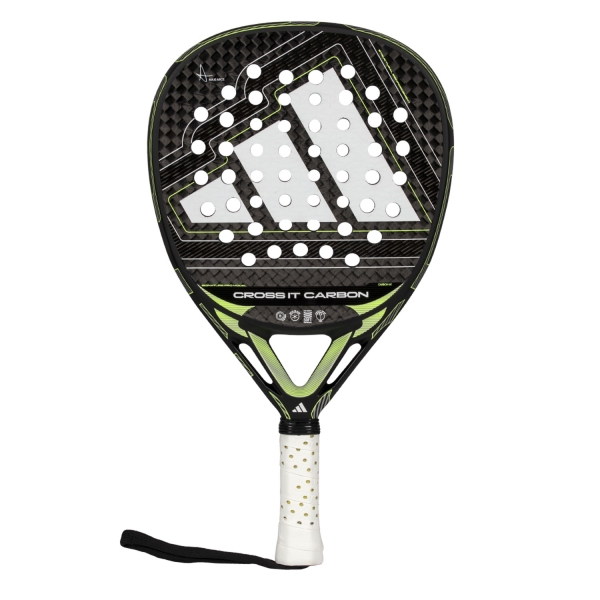 adidas Cross IT Carbon Padel - Black/Lime