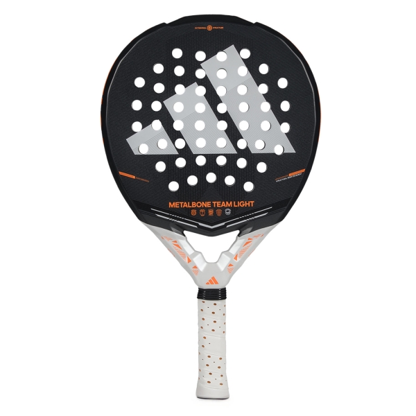 adidas Metalbone Padel Racket adidas Metalbone Team Light 2026 Padel Black/White AR2CA3U42