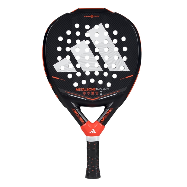 adidas Metalbone Padel Racket adidas Metalbone Superlight Padel Black/Red AR4CA1U22